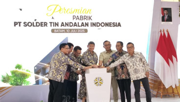 Pabrik Solder Milik Hashim Djojohadikusumo di Batam Resmi Beroperasi