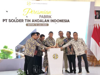 Pabrik Solder Milik Hashim Djojohadikusumo di Batam Resmi Beroperasi