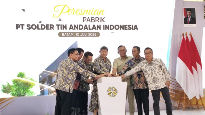 Pabrik Solder Milik Hashim Djojohadikusumo di Batam Resmi Beroperasi