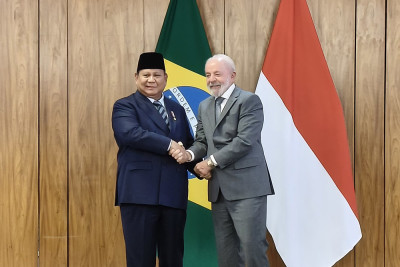 Pertemuan Bilateral Indonesia-Brasil