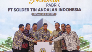 Peresmian Pabrik Hilirisasi Timah di Batam