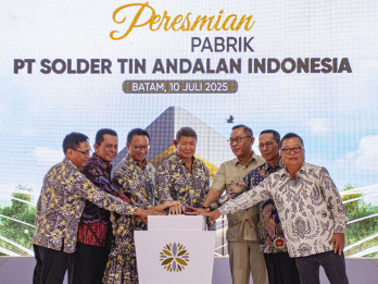 Peresmian Pabrik Hilirisasi Timah di Batam