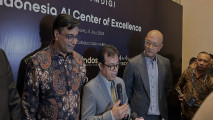 Komdigi, Indosat, hingga Nvidia Luncurkan Indonesia AI Center of Exellence.
