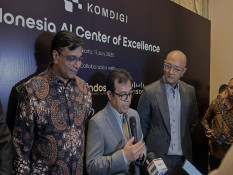 Komdigi, Indosat, hingga Nvidia Luncurkan Indonesia AI Center of Exellence.