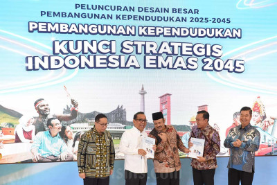 Bappenas Luncurkan Desain Besar Pembangunan Kependudukan 2025-2045