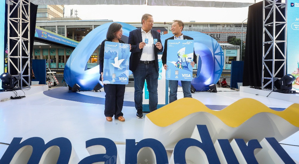 Bank Mandiri Luncurkan Kembali Mandiri Traveloka Card