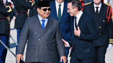 Prabowo Tiba di Prancis untuk Hadiri Parade Bastille Day