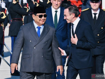 Prabowo Tiba di Prancis untuk Hadiri Parade Bastille Day