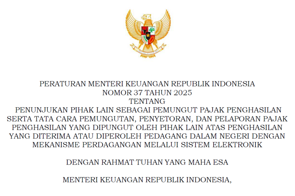 Aturan Pajak E-Commerce Terbit, Seller Shopee Cs Omzet Rp500 Juta Lebih Kena Pungutan 0,5%