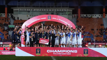 Daftar Juara Piala Presiden dari Tahun ke Tahun
