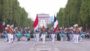 Kontingen TNI-Polri Tampil di Parade Militer Hari Bastille, Dapat Tepukan Meriah dari Macron
