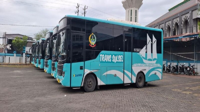 Bus Trans Sulsel Bakal Beroperasi di Tiap Daerah, Tarifnya Masih Gratis