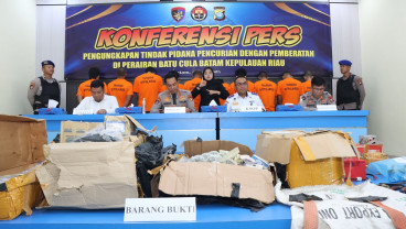 Polisi Gagalkan Aksi Perompak yang Sering Beraksi di Selat Malaka