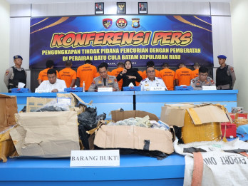 Polisi Gagalkan Aksi Perompak yang Sering Beraksi di Selat Malaka