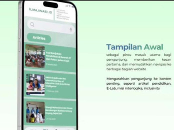 Jangkau Pendidikan di Daerah 3T, Mahasiswa UB Buat Aplikasi ilmajinasi.id