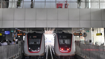 LRT Jakarta Rute Manggarai-Velodrome Diterget Beroperasi 2026