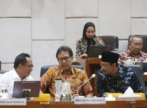 Rapat Kerja Bahas Data Penerima Bantuan Iuran (PBI) Jaminan Kesehatan Nasional (JKN)