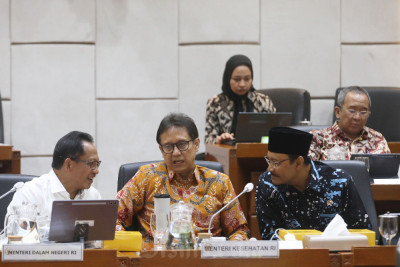 Rapat Kerja Bahas Data Penerima Bantuan Iuran (PBI) Jaminan Kesehatan Nasional (JKN)