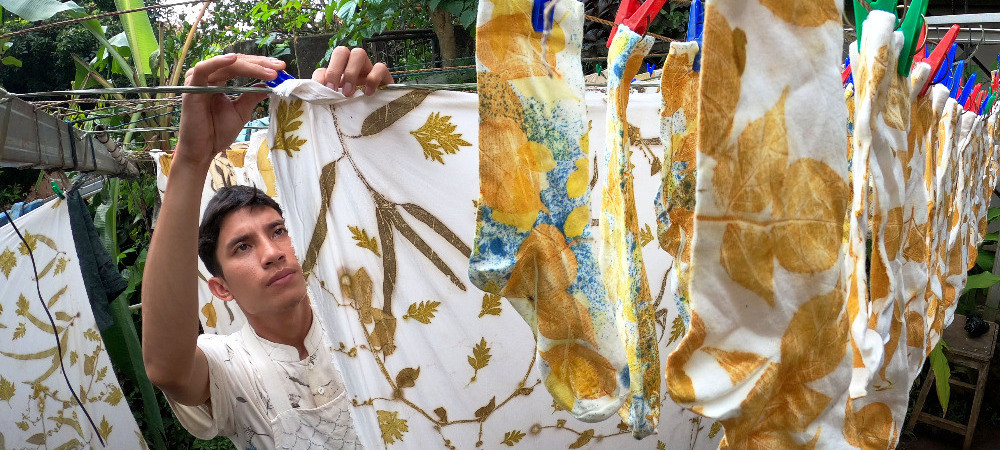 Kain Ecoprint Mulai Diminati Pasar Nasional Hingga Mancanegara