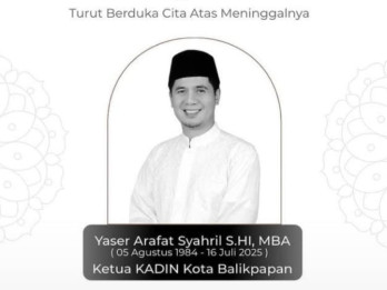 Ketua Kadin Balikpapan Yaser Arafat Meninggal Dunia di Usia 40 Tahun