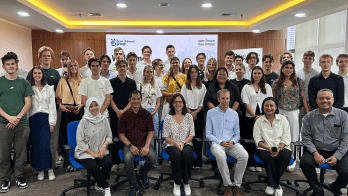 Mahasiswa Belgia Kunjungi Bisnis Indonesia, Pelajari Jurnalisme Ekonomi