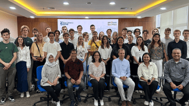 Mahasiswa Belgia Kunjungi Bisnis Indonesia, Pelajari Jurnalisme Ekonomi
