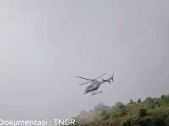Pendaki Swiss Jatuh di Jalur Sembalun Rinjani, Dievakuasi Pakai Helikopter