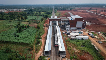 Proyek Pembangunan Stasiun Jatake Telah Mencapai 92,78%