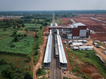 Proyek Pembangunan Stasiun Jatake Telah Mencapai 92,78%