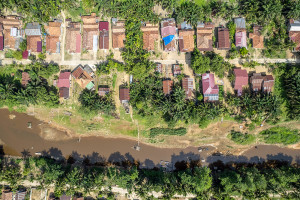 Sungai di Jambi Mulai Surut Akibat Musim Kemarau