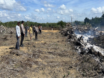 Polda Riau Tangkap Pelaku Pembakar Lahan di Kuansing, Tegaskan Komitmen Green Policing