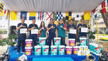 Avian Brands Support 5.000 kg Cat untuk Mako Kodikopsla dan Pasmar 2