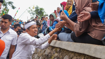 KDM Jadi Bapak Asuh Bagi Anak dan Keluarga Korban Pesta Rakyat
