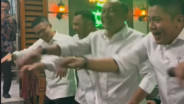 Momen Teddy, Giring, Prasetyo Hadi, dan Sugiono Nyanyi hingga Joget Pacu Jalur di Solo