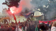 Ricuh, Demo Ojol Ditolak Istana dan Dipukul Mundur Polisi