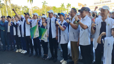 Kontingen Provinsi Sumsel FORNAS VIII dilindungi BPJS Ketenagakerjaan