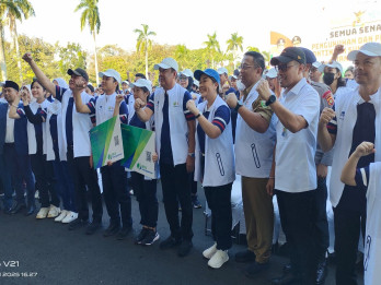Kontingen Provinsi Sumsel FORNAS VIII dilindungi BPJS Ketenagakerjaan