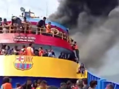 Kebakaran KM Barcelona, Komisi V DPR: Penumpang yang Dievakuasi Melebihi Data Resmi