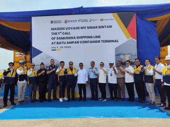 Pelabuhan Batuampar Resmikan Direct Call Kelima, Layari Batam-Myanmar