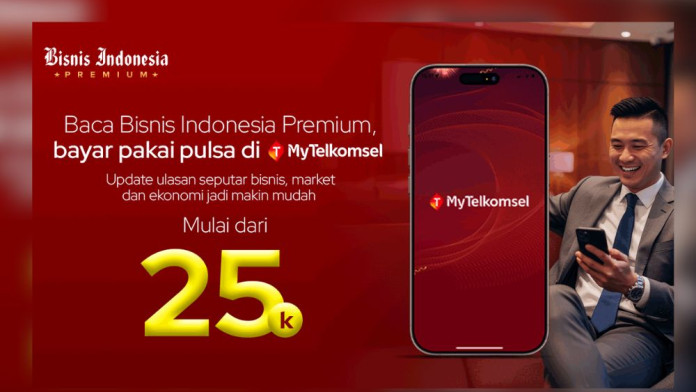 Berlangganan Akses Berita Bisnis Indonesia Kini Bisa Lewat MyTelkomsel