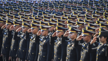 Upacara Prasetya Perwira TNI POLRI