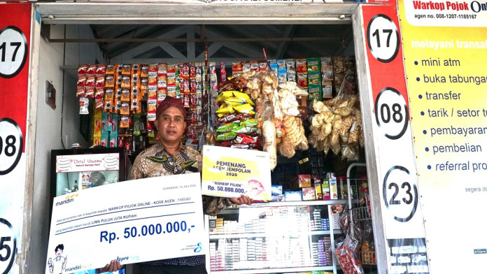 Mandiri Agen Diperluas, Bank Mandiri Dorong Ekonomi Kerakyatan