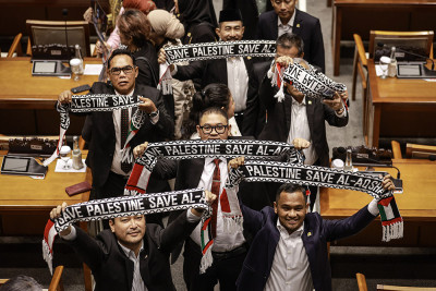 Dukungan Untuk Palestina Pada Paripurna DPR