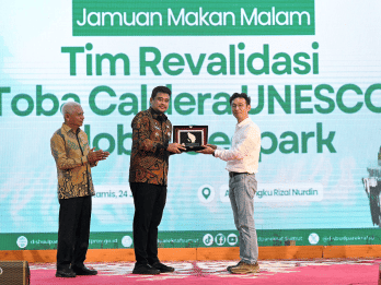 Revalidasi Geopark Toba Usai, Gubernur Bobby Optimis Lolos