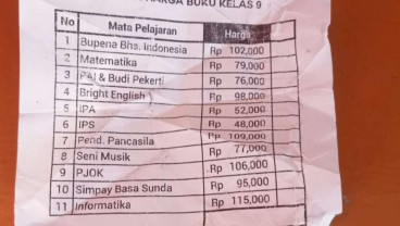 Orang Tua Keberatan, Sekolah Negeri di Cirebon Jual Buku Paket Rp900.000