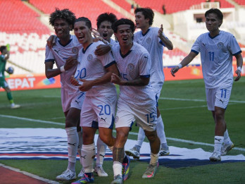 Hasil Vietnam vs Filipina U23, The Azkals Tahan Imbang Golden Stars (Babak 1)