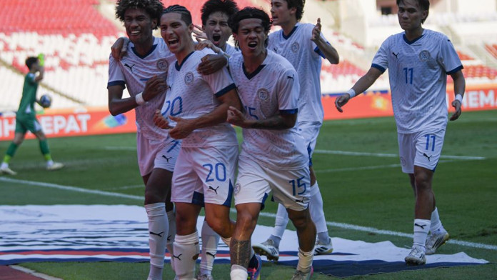Hasil Vietnam vs Filipina U23, The Azkals Tahan Imbang Golden Stars (Babak 1)