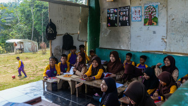 Sekolah Rusak di Pelosok Lebak