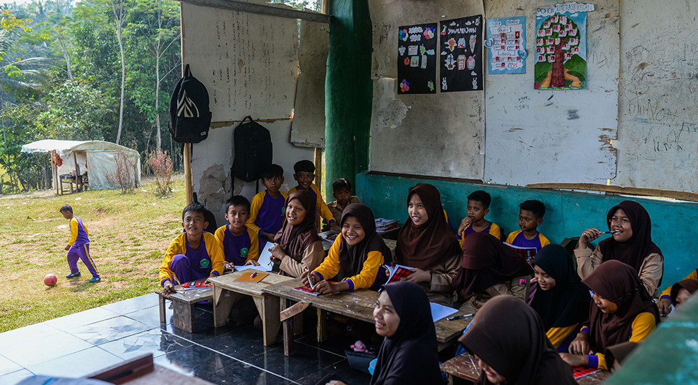 Sekolah Rusak di Pelosok Lebak