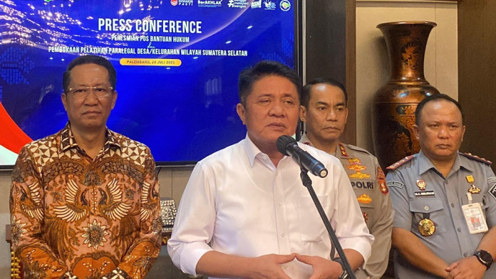 Sumsel Resmikan 3.258 Pos Bantuan Hukum di Desa/Kelurahan